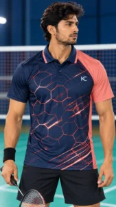 Coral Strike Polo Sports T-Shirt