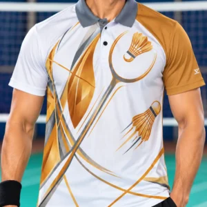 Golden Smash Polo Sports T-Shirt