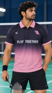 Pink Pulse Polo Sports T-Shirt