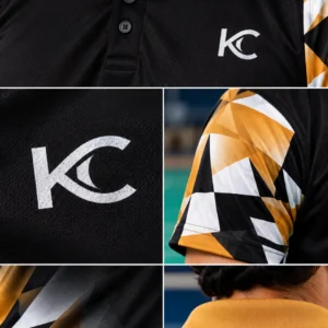 Gold Strike Polo Sports T-Shirt Hover Image