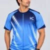 Stride Blue Sports T-Shirt
