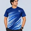 SwiftFlow navy-blue Sports Tshirt